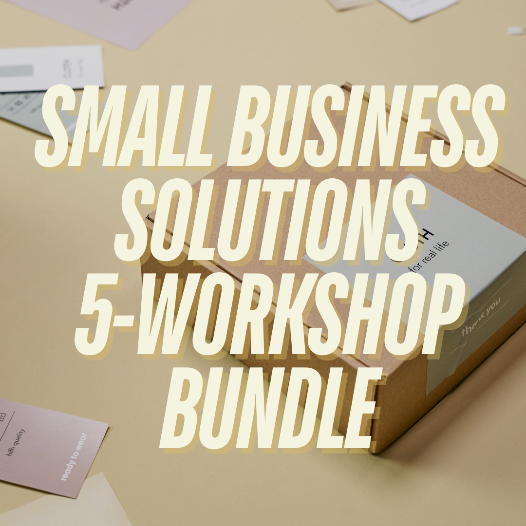 Small Business Solutions Workshop Bundle: Master Business Writing, Marketing, Publishing, and AI Tools